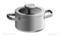 Кастрюля с крышкой BergHOFF Graphite